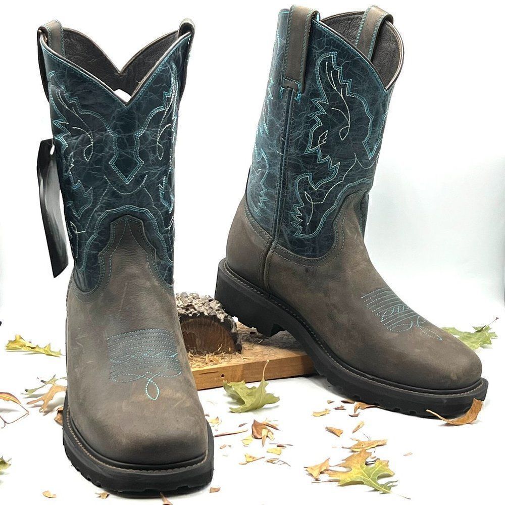 J.B Dillon Square Toe Boot